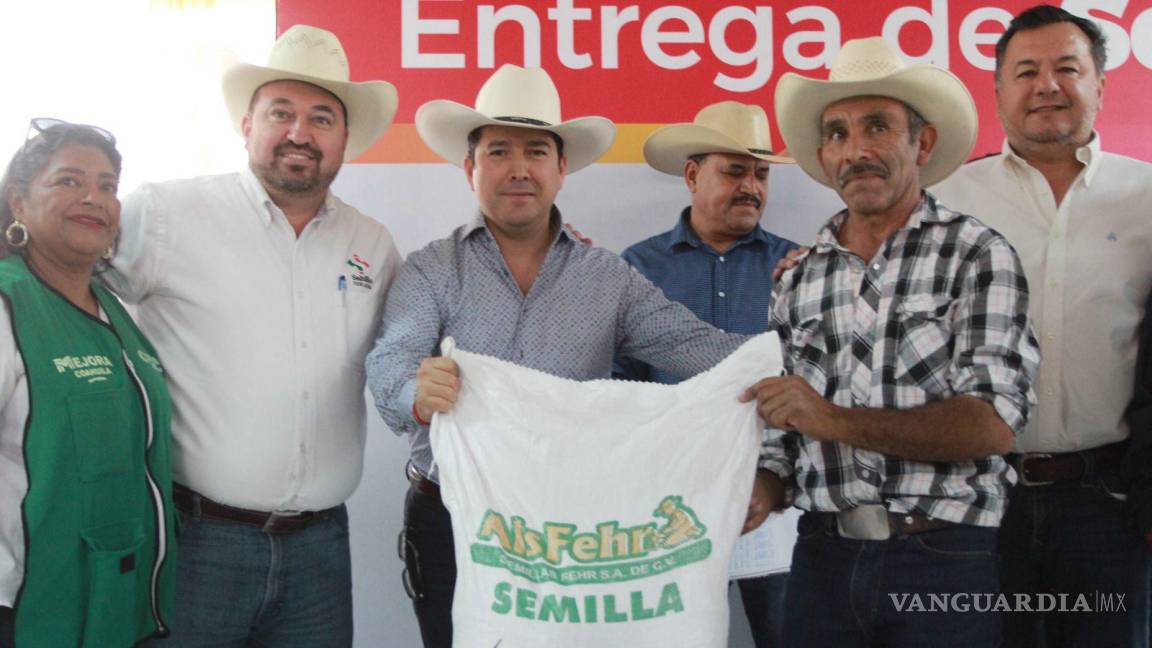 Inicia Semana del Campo en Saltillo con entrega de 100 toneladas de semilla