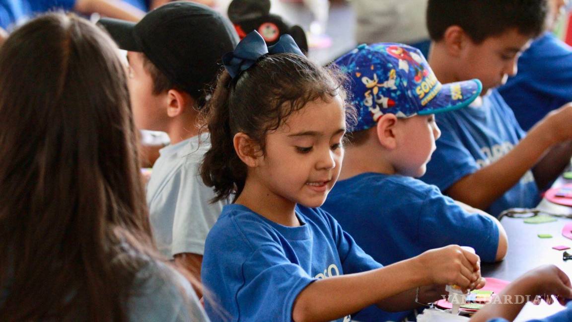 Son un éxito Cursos de Verano en Biblioparques de Saltillo; 550 menores los disfrutan