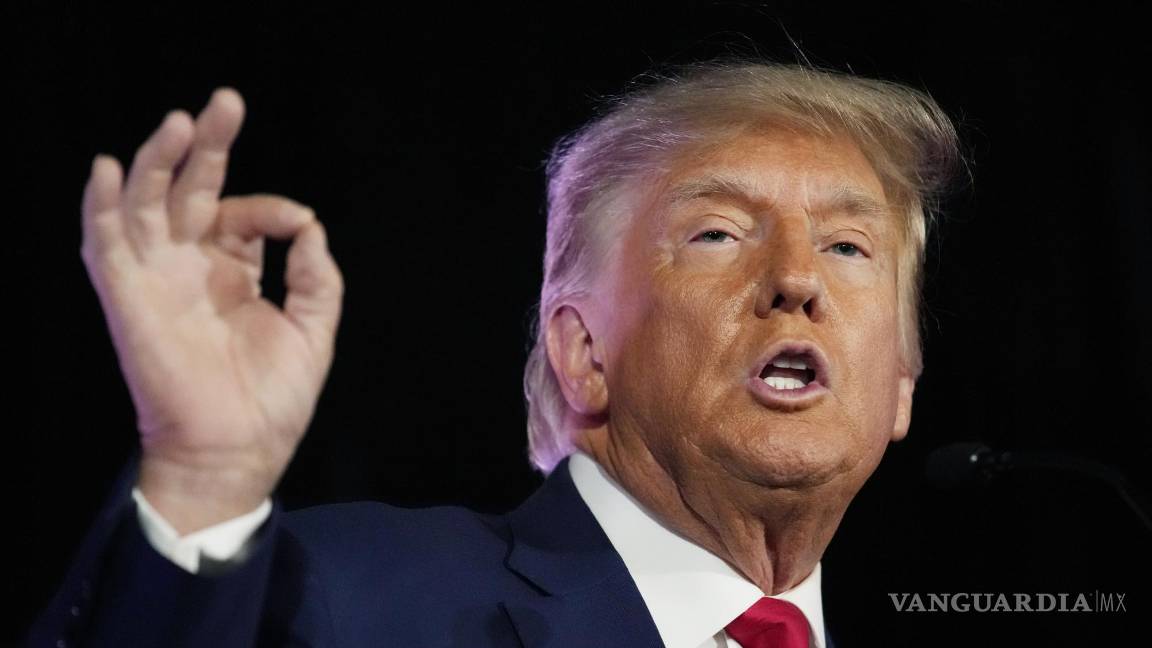 $!El ex presidente Donald Trump busca regresar a la Casa Blanca, por lo que este proceso le afectaría en sus intenciones.