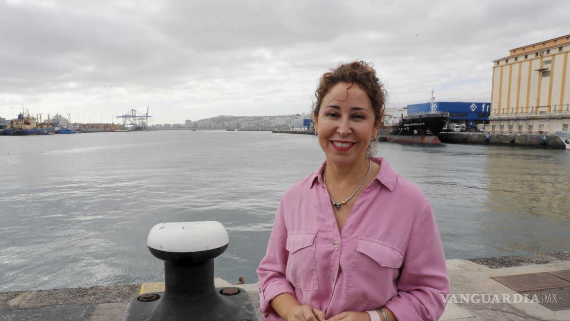 $!Sofía Hernández, la jefa del Centro de Coordinación Salvamento Marítimo de Las Palmas, que dirigió el rescate.