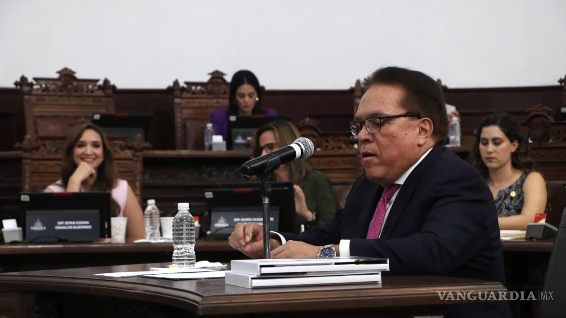 Márquez Guevara, fiscal de Coahuila, destaca la reducción de delitos de alto impacto al presentar su último informe