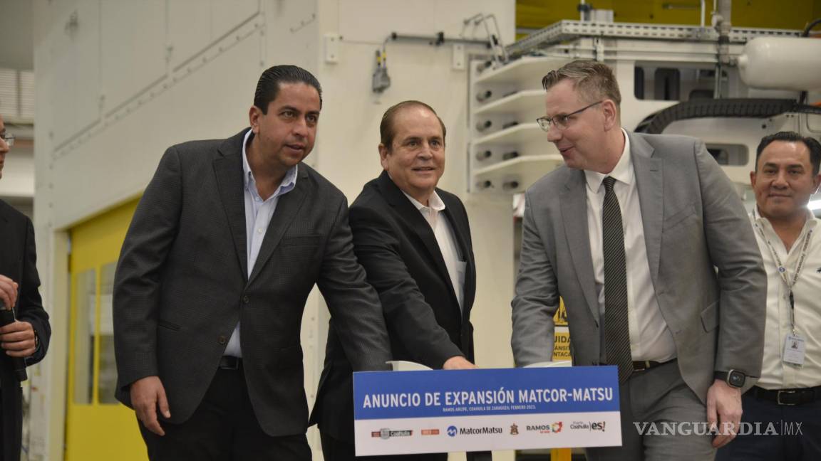 Ampliará Matcor Matsu sus instalaciones en Ramos Arizpe con 10.4 mdd