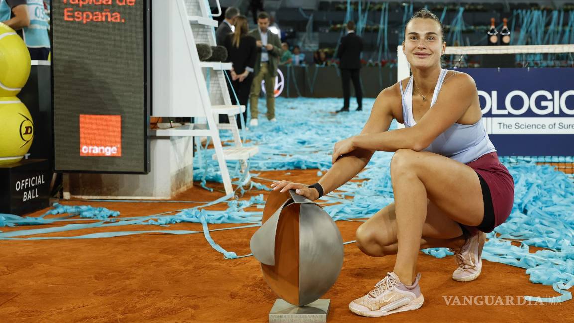 $!La tenista bielorrusa busca alcanzar el ránking número uno de la WTA.