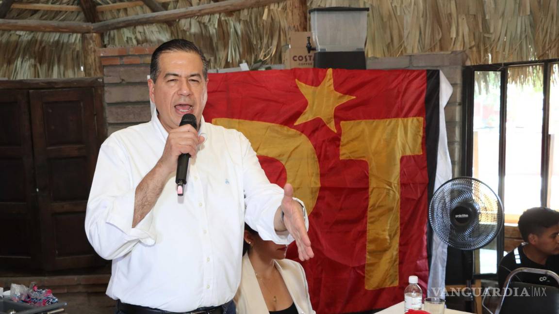 $!Mejía aseguró que la Cuarta Transformación “se vuelve inevitable y no lo podrán frenar de ninguna manera”.