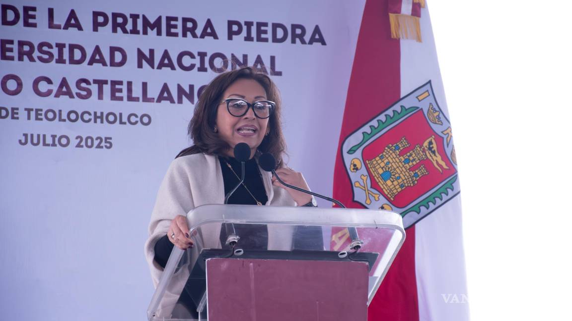 $!Secihti y gobierno de Tlaxcala colocan primera piedra de Universidad Nacional Rosario Castellanos (UNRC) Unidad Académica Teolocholco
