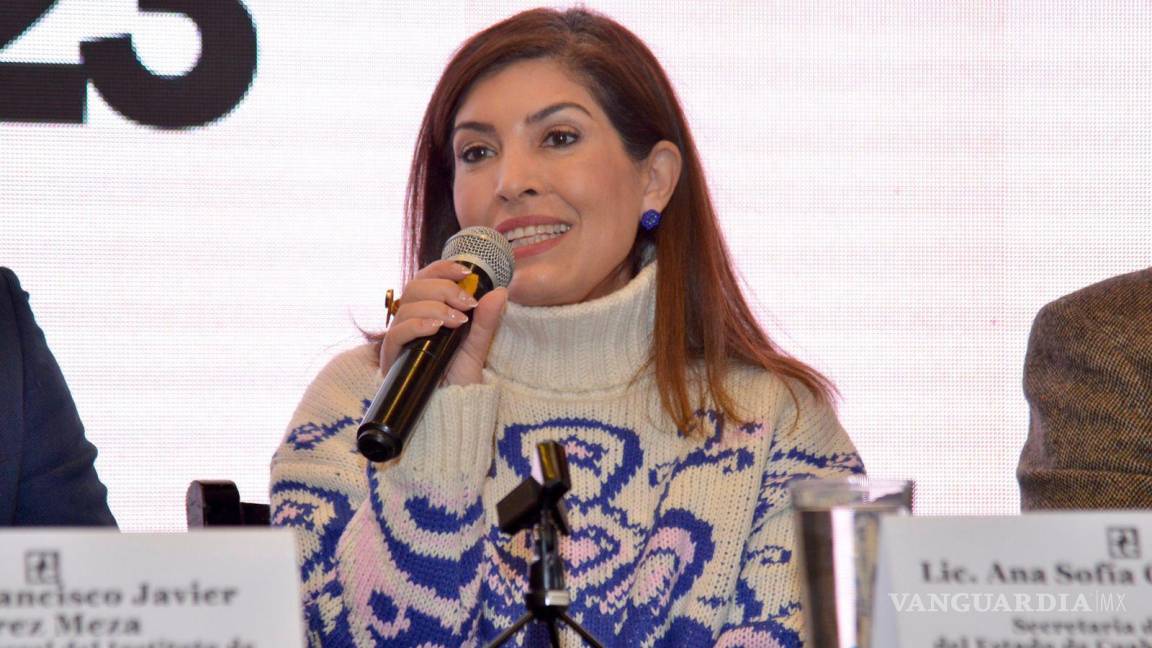 $!Ana Sofía Camil, titular de la Secretaría de Cultura encabezó el anuncio.