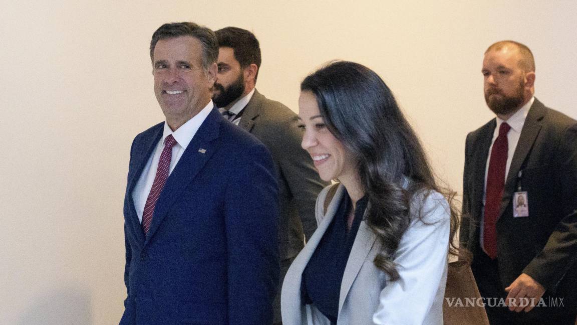 $!El director de la CIA, John Ratcliffe, sale de una sesión informativa confidencial para senadores en el Capitolio en Washington.