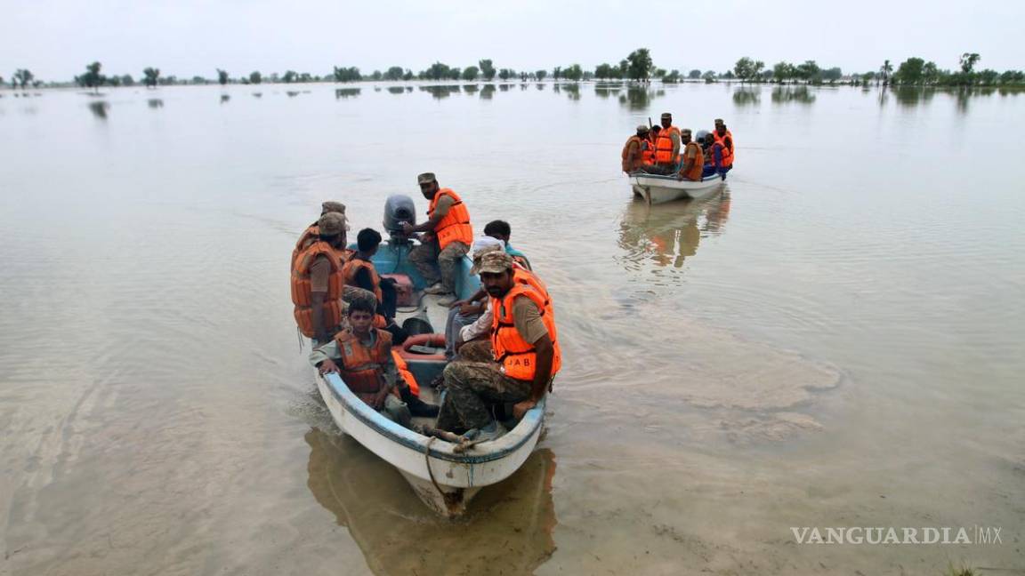 $!Mueren 550 personas en Pakistán tras inundaciones por las lluvias más intensas en décadas