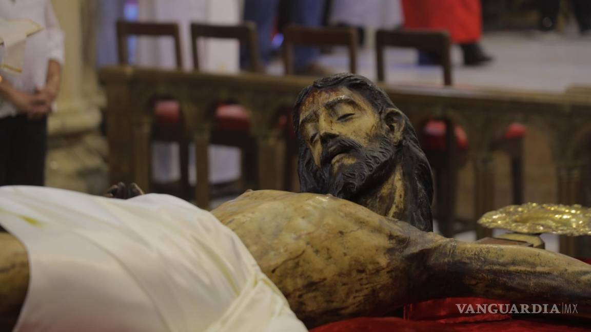 Realizará INAH pruebas de rayos X para verificar el estado de la imagen del Santo Cristo: Diócesis de Saltillo