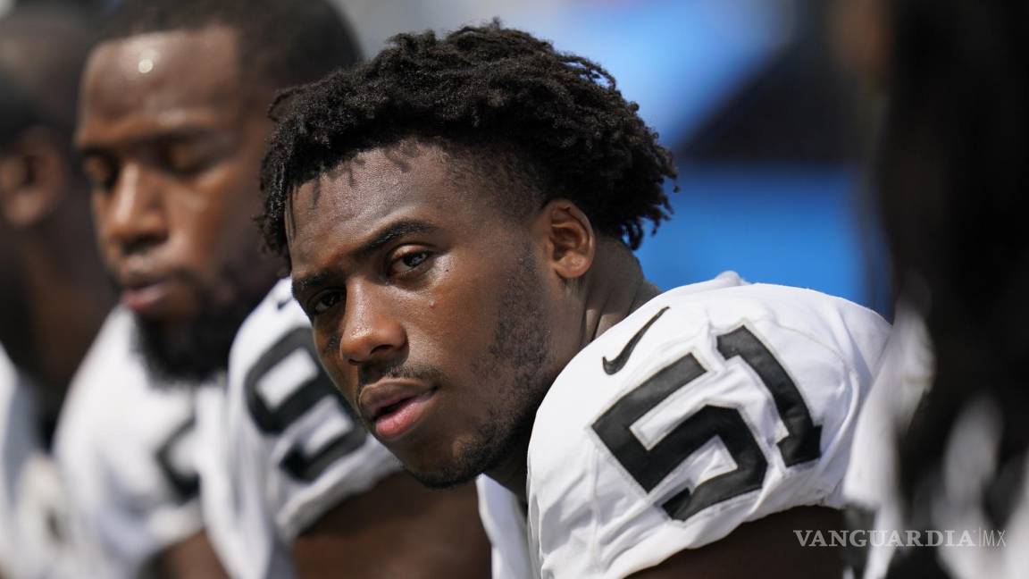 Koonce, defensive end de los Raiders, se perderá toda la temporada tras sufrir una grave lesión en la rodilla