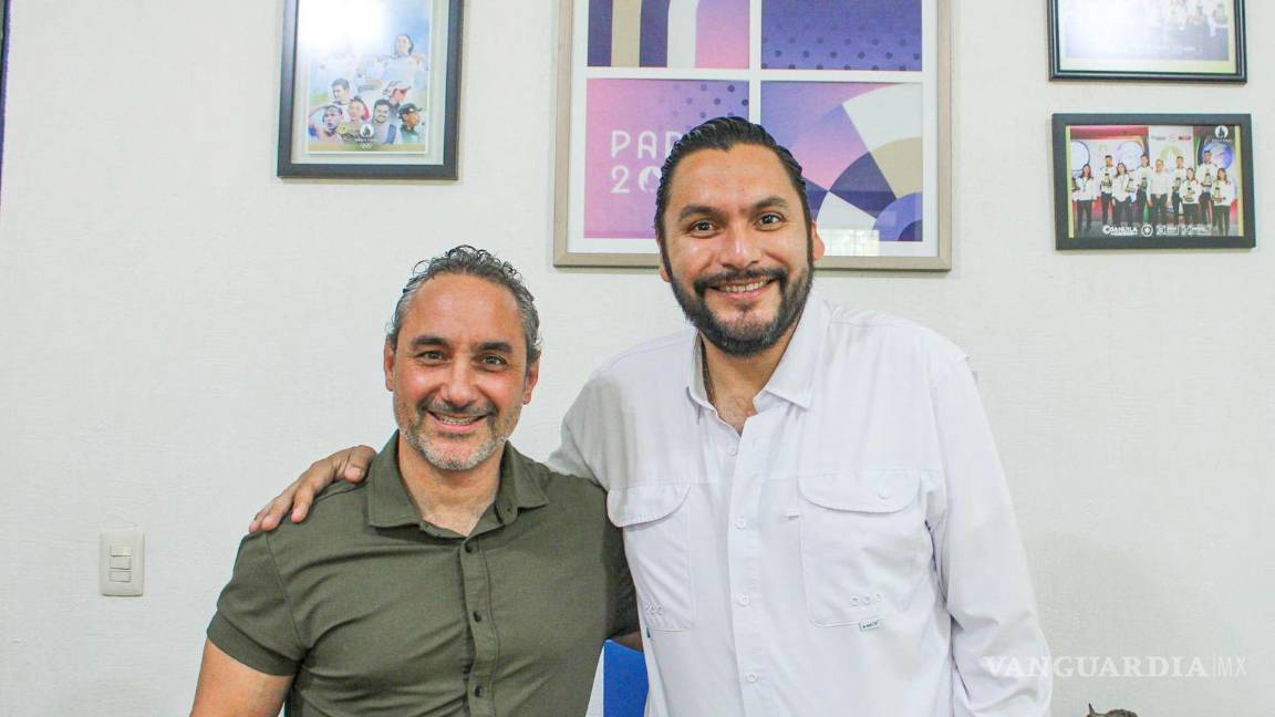 Se reúnen Alcalde de Monclova y titular del Inedec, trazan nueva ruta para el deporte local