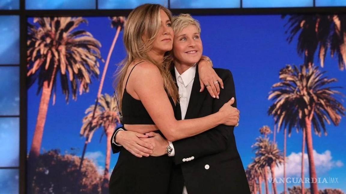 $!Jennifer Aniston y Ellen DeGeneres.