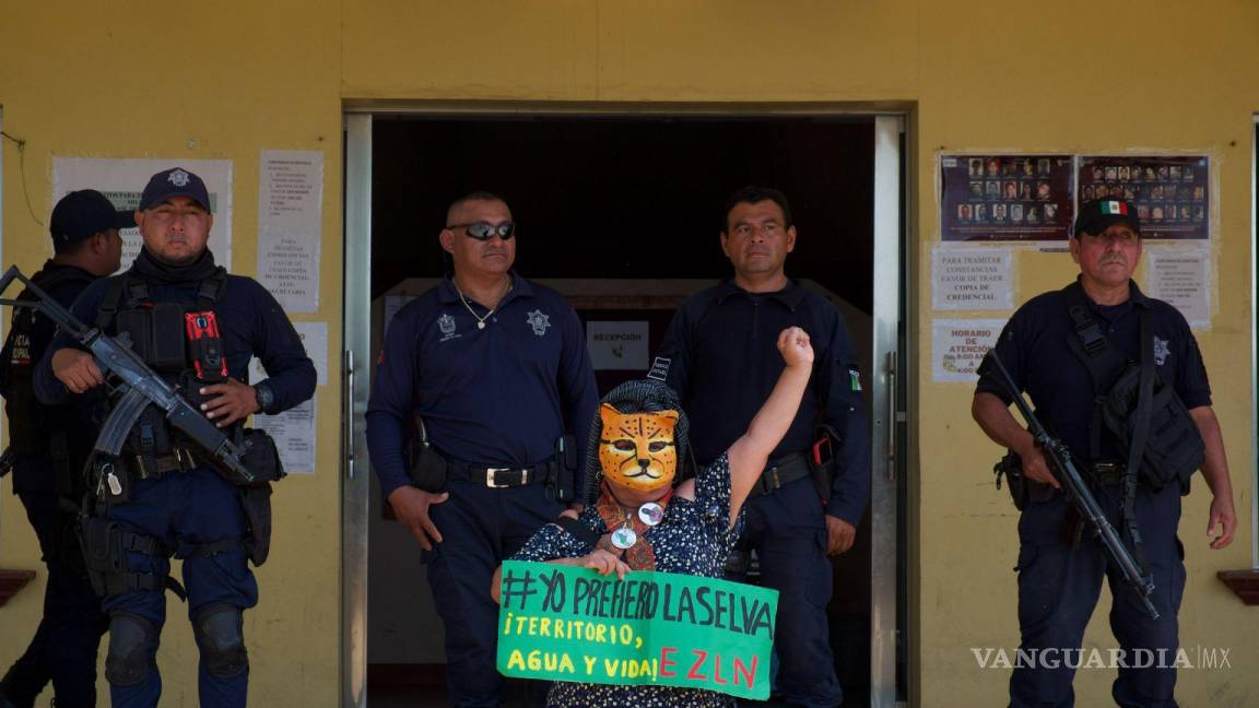 Sentencian a indígenas tseltales que protestaron contra la construcción del cuartel de la GN en Chiapas