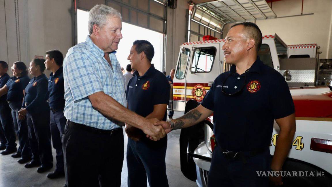 De los mejores cuerpos de Bomberos del país, el de Saltillo: Chema Fraustro