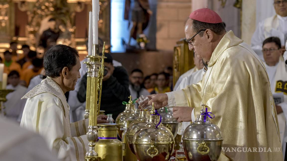 Catedral de Saltillo se prepara para la Semana Santa con actividades litúrgicas y de reflexión