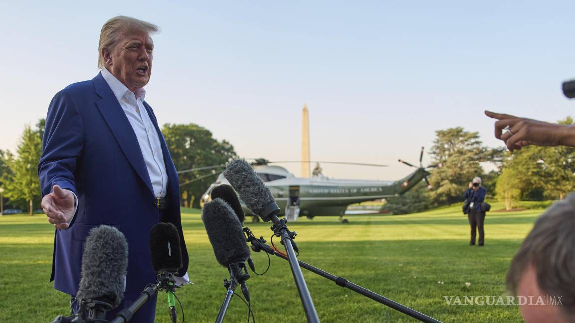 $!Donald Trump quería que la breve y explosiva intervención estadounidense en Medo Oriente terminara con la satisfactoria prolijidad de un final de temporada en horario estelar