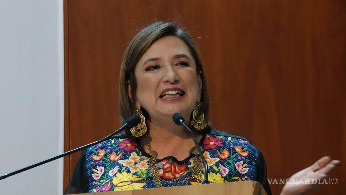 Acepta Xóchitl que la mitad de los mexicanos no la conocen, pero descarta rezago frente a Sheinbaum