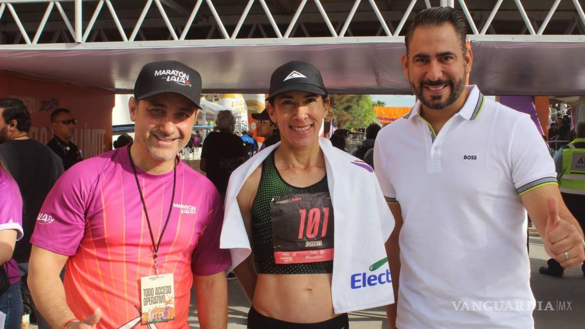 ¡Coahuilense gana el Maratón Lala 2024! Argentina Valdepeñas, de Torreón, primer mujer en llegar a la meta