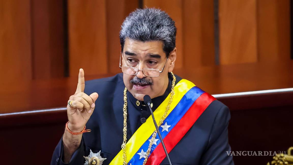$!El presidente de Venezuela, Nicolás Maduro, en el inicio del año judicial, en la sede del Tribunal Supremo de Justicia, en Caracas, Venezuela.