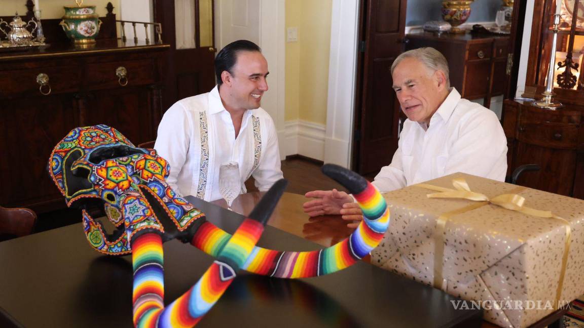 $!El pasado lunes, el gobernador Maonolo Jiménez se reunió con su homólogo de Texas, Greg Abbott.