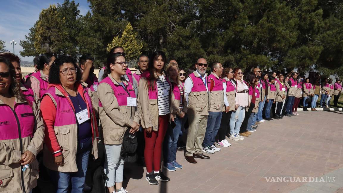 $!Trabajarán bajo el modelo de casilla única, donde recibirán las boletas de la elección federal y de la elección local.