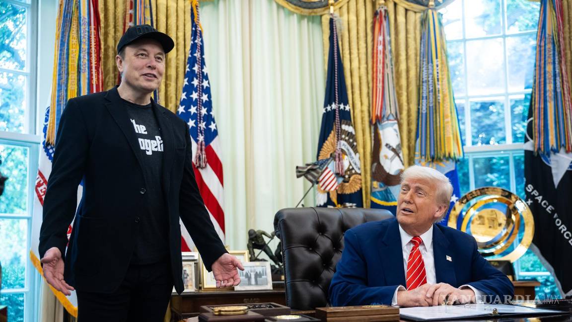 $!El ‘bromance’ entre Donald Trump y Elon Musk se derrumbó de forma estrepitosa este jueves a plena vista del público entre acusaciones mutuas y tras la ofensiva lanzada por el empresario contra el plan fiscal del presidente de Estados Unidos.