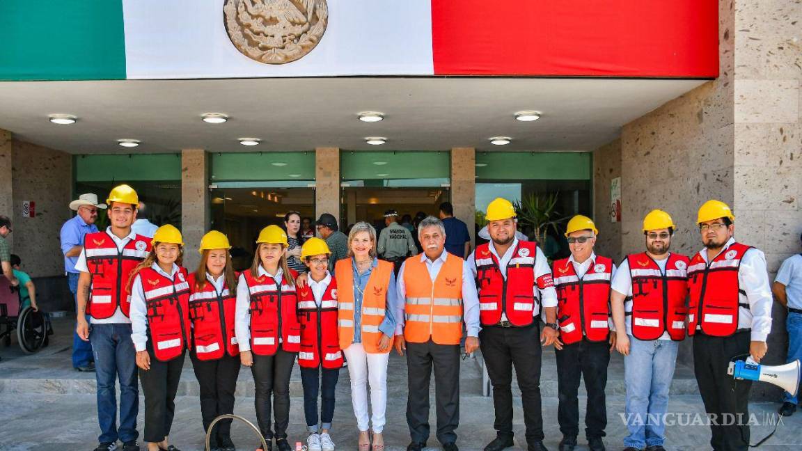 Fortalecen cultura de la protección civil en la ciudad de Piedras Negras