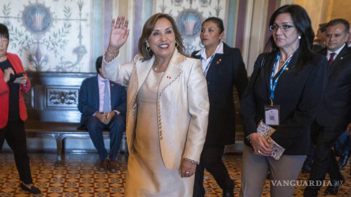 Perú está ahora en calma, en paz, afirma presidenta Dina Boluarte