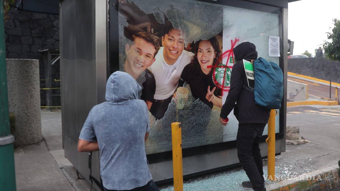 Condena Sheinbaum destrozos durante marcha contra la gentrificación y denuncia actos ‘fascistas’