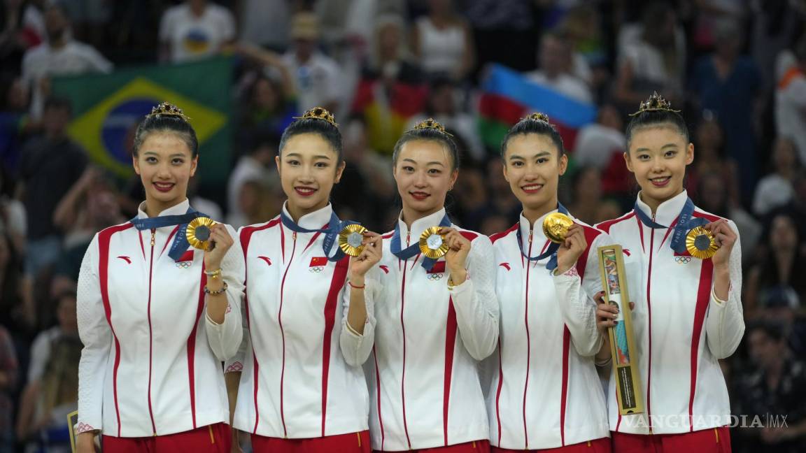 China hace historia en gimnasia rítmica siendo el primer oro no europeo en la prueba