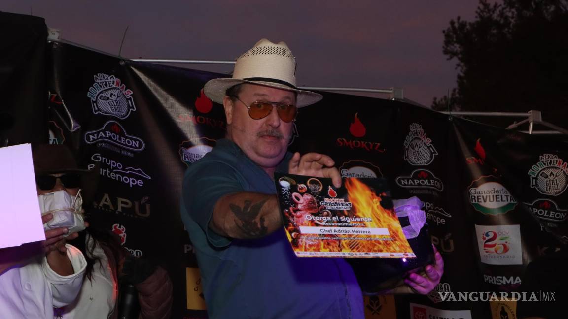 $!Desde Monterrey llegó el chef Adrián Herrera. FOTO: FRANCISCO MUÑIZ