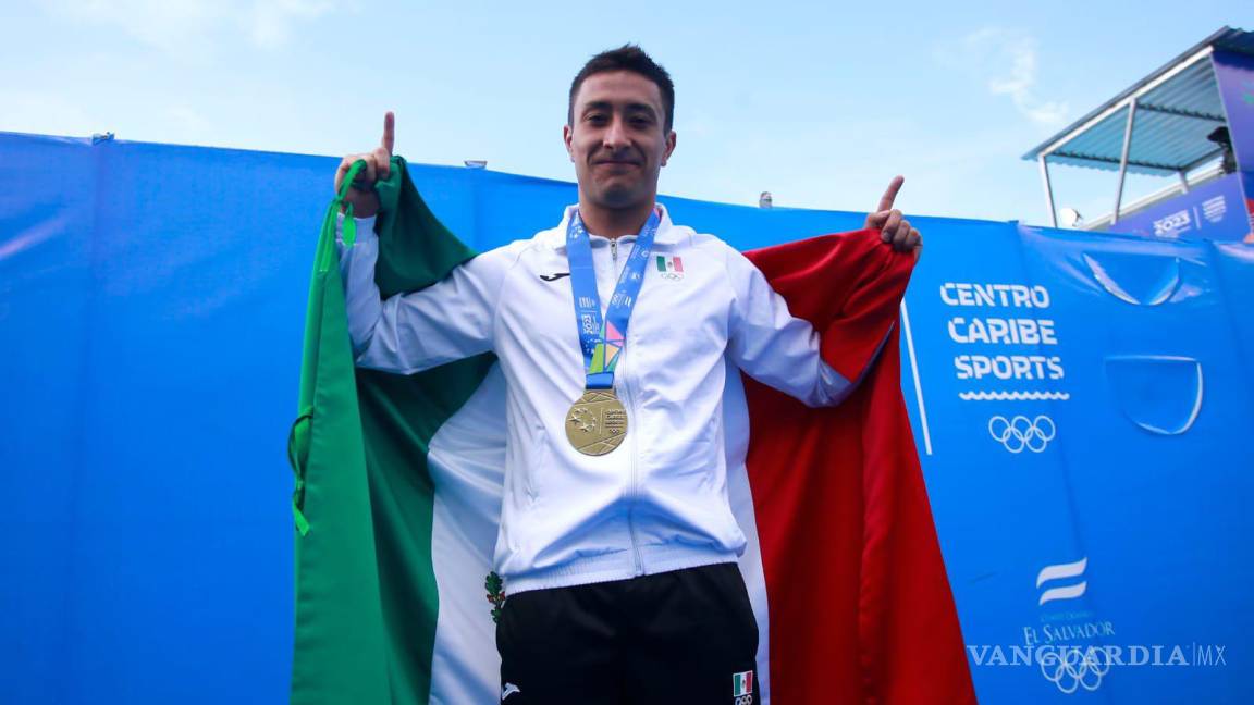 Diego García consigue el primer oro de clavados para México en San Salvador 2023