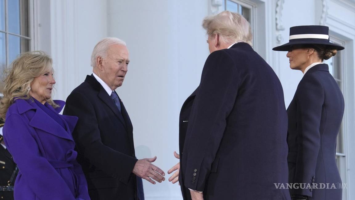 En su primer día, Donald Trump desmantela el legado de Joe Biden