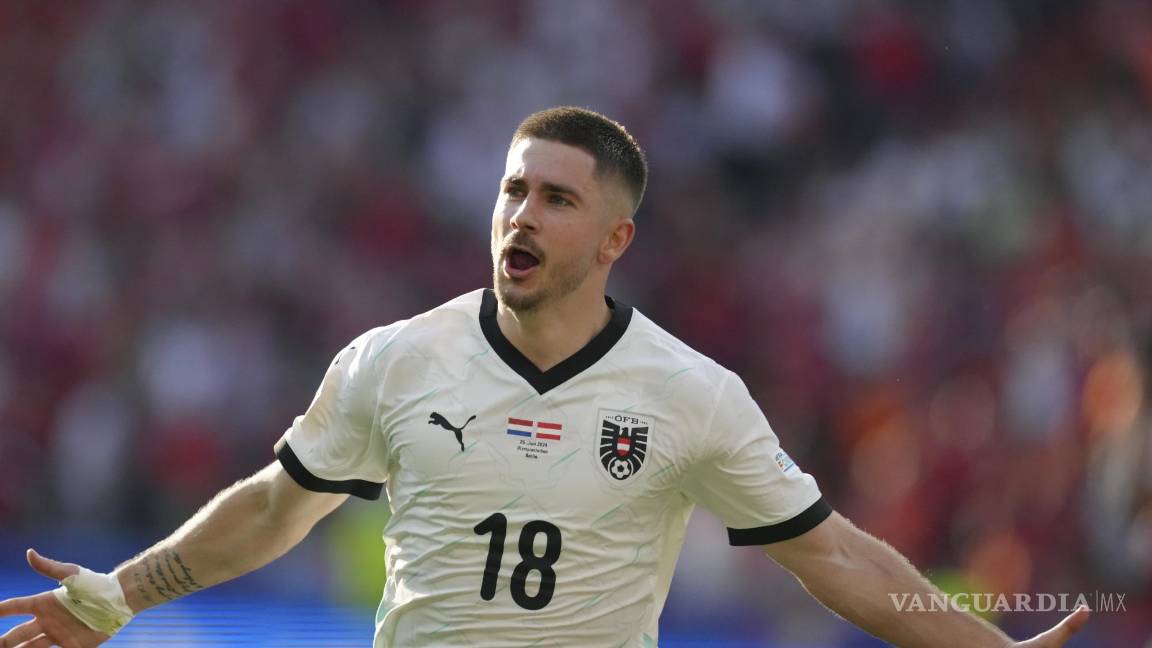 $!Romano Schmid marcó el gol 900 en la historia de la Eurocopa.