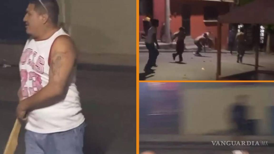 ¡Otra vez! jóvenes protagonizan pelea en colonia Bellavista, Saltillo; vecinos piden alto a la violencia (video)