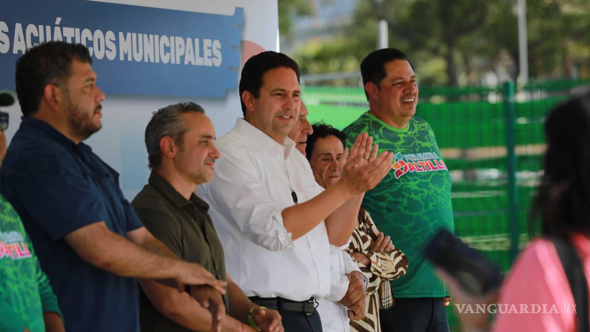 ¿Y qué tal un chapuzón? Arrancan cursos de natación en centros acuáticos municipales de Saltillo