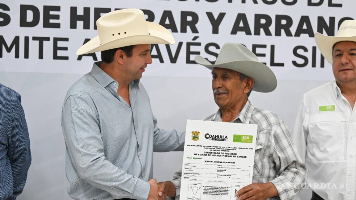 Impulsan Javier Díaz y el Gobernador de Coahuila certeza ganadera en el campo de Saltillo