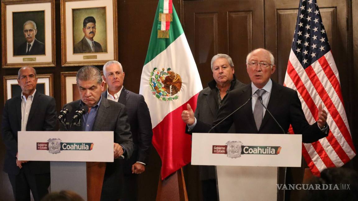 ‘En Coahuila se ve prosperidad porque hay seguridad’, afirma Ken Salazar