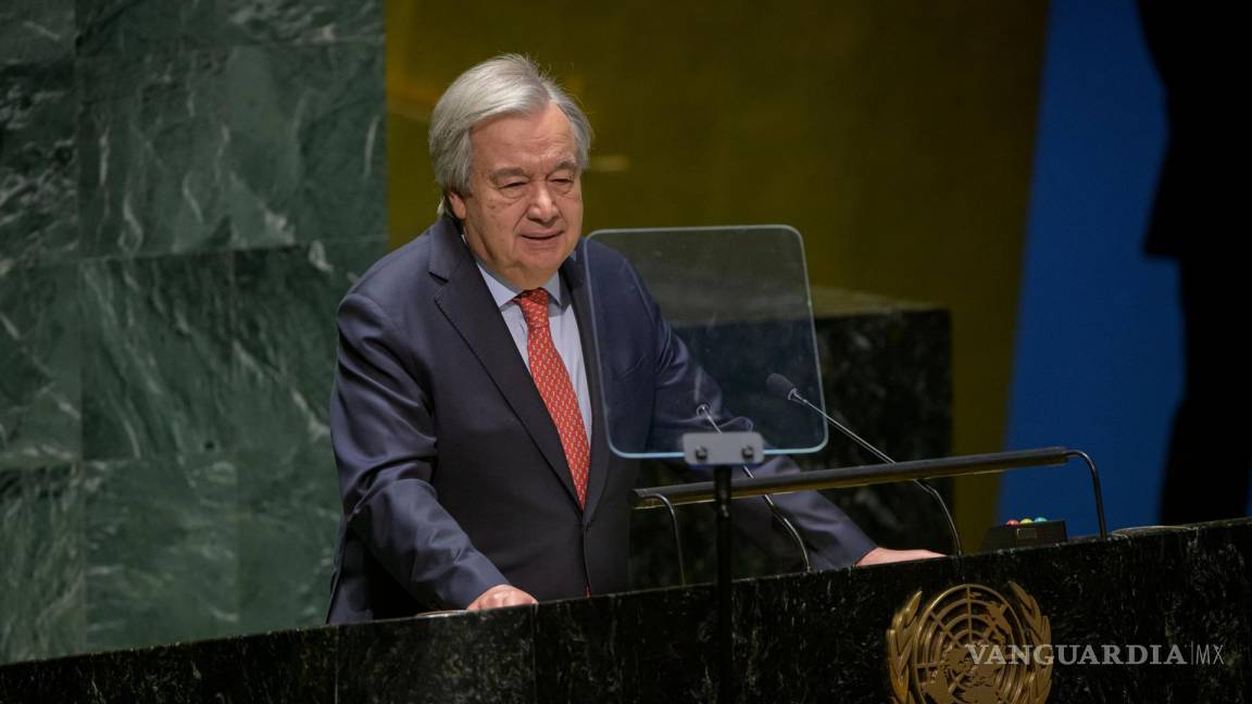 ¡Contundente!, “la pobreza tiene globalmente rostro de mujer”, asegura António Guterres