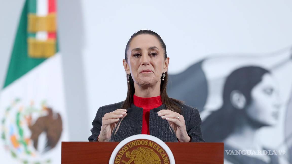 $!La presidenta de México Claudia Sheinbaum. México rechazó los nuevos aranceles y expresó que la medida se da en medio de las negociaciones bilaterales.