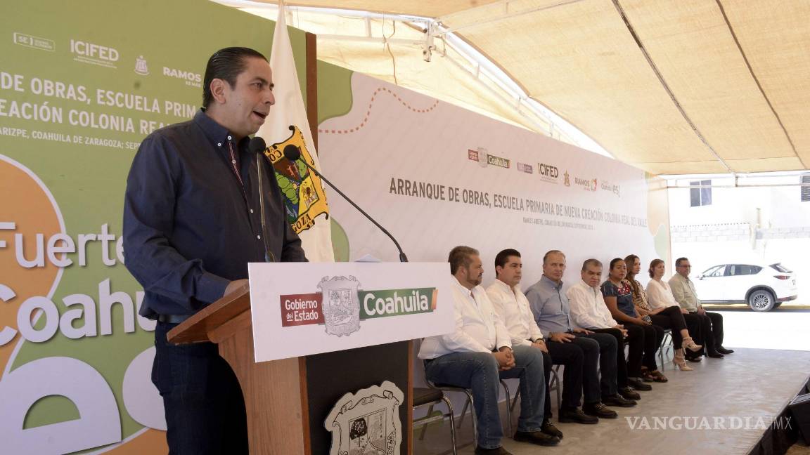 $!El alcalde José María Morales Padilla señaló que la obra costará 6.4 millones de pesos y beneficiará a más de 100 alumnos de inicio.