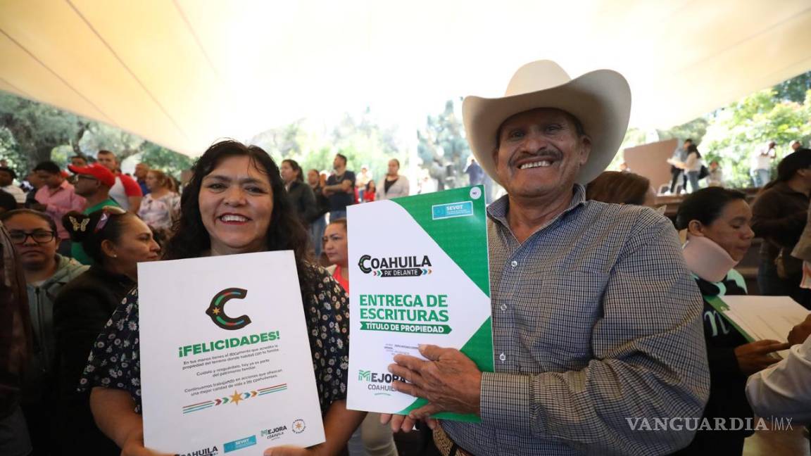 $!Los coahuilenses tendrán la oportunidad de darle certidumbre a su patrimonio.