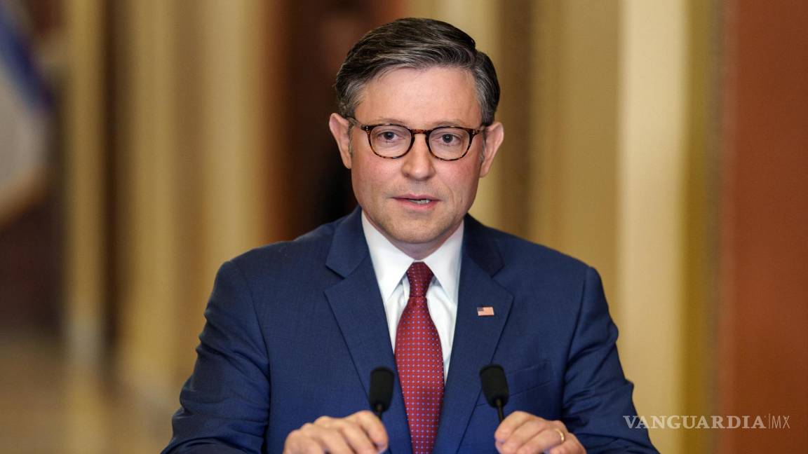 $!El presidente de la Cámara de Representantes, Mike Johnson.