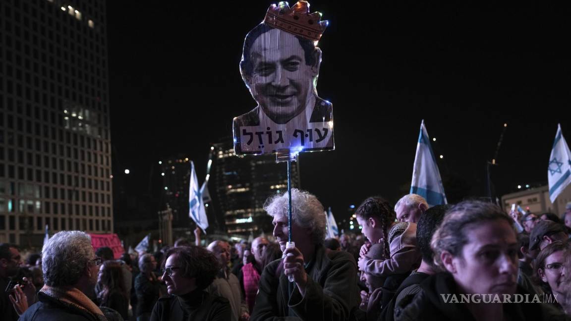 Miles de Israelíes protestan contra las de reformas al sistema judicial impulsadas por Benjamin Netanyahu