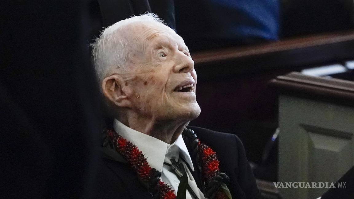 $!Jimmy Carter, expresidente de Estados Unidos y nobel de la Paz, cumplirá 100 años el próximo 1 de octubre.