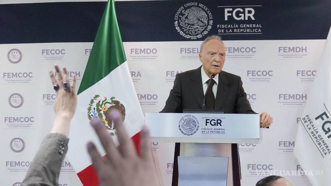 $!El fiscal General de la República Alejandro Gertz Manero declaró que la Fiscalía de Jalisco realizó una serie de omisiones en el aseguramiento del Rancho Izaguirre.
