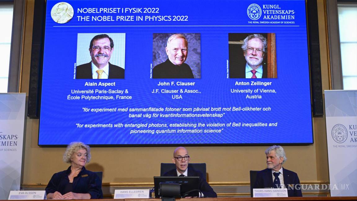 El Nobel de Física premia a Alain Aspect, John F. Clauser y Anton Zeilingier por cimentar las bases de la nueva tecnología cuántica