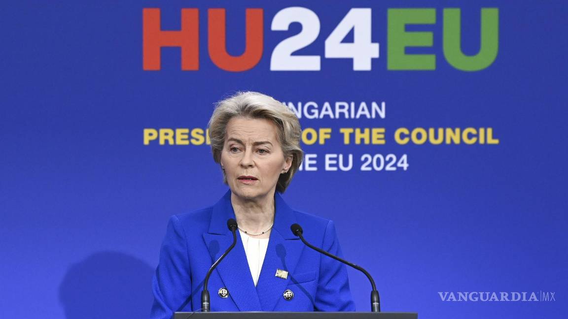 $!La presidenta de la Comisión Europea Ursula von der Leyen.