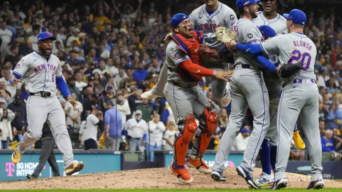 Pete Alonso desata la magia y Mets eliminan a Brewers para avanzar a la Serie Divisional de la MLB