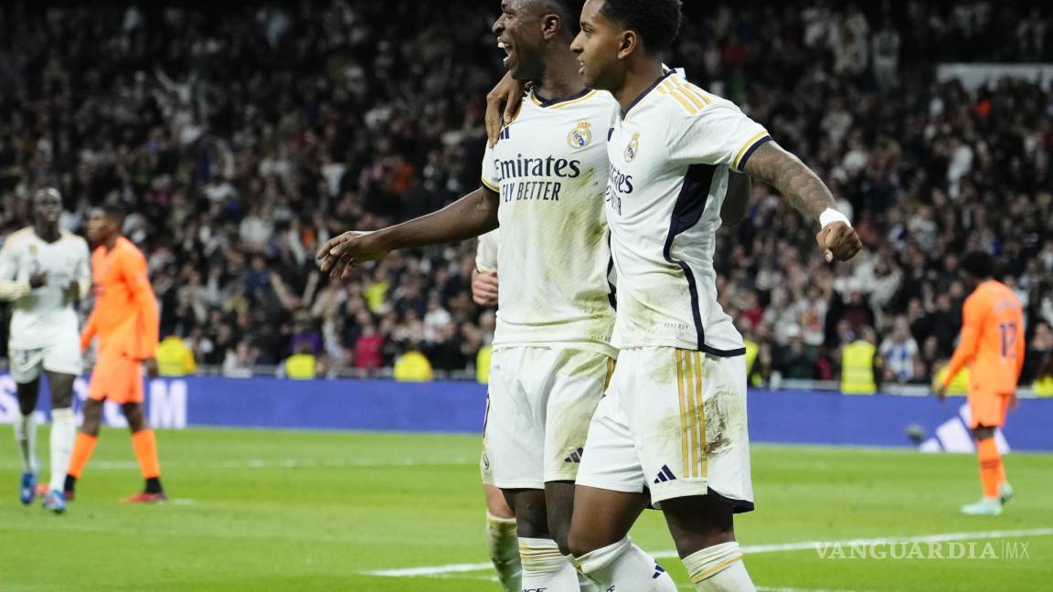 Vinícius y Rodrygo: la ‘dupla de dobletes’ con la que Real Madrid goleo 5-1 a Valencia